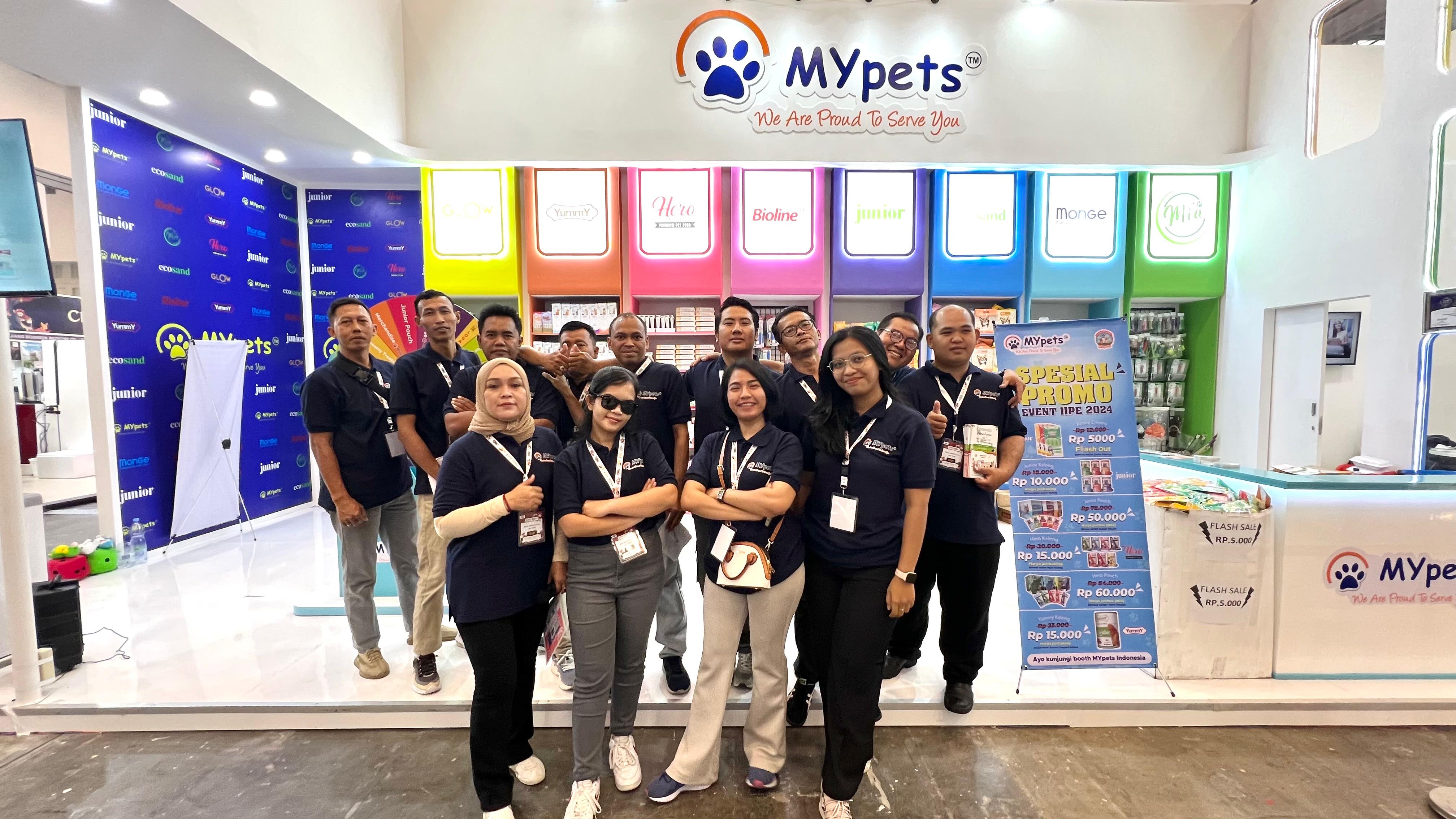 MYpets Hadir Meriahkan Indonesia International Pet Expo (IIPE) 2024