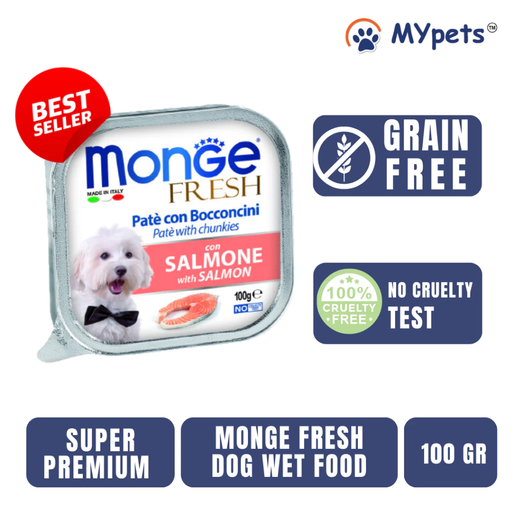 Monge Fresh Wet Dog Food 100 Gr (makanan basah anjing)