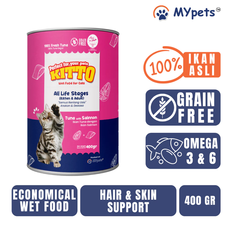 KITTO CANNED CAT 400GR (KLG)
